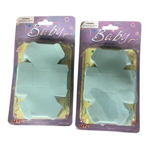 2‎ Packs Baby Party Favor Boxes PF-1650 MTC 24-Count Blue Flat Fold Design